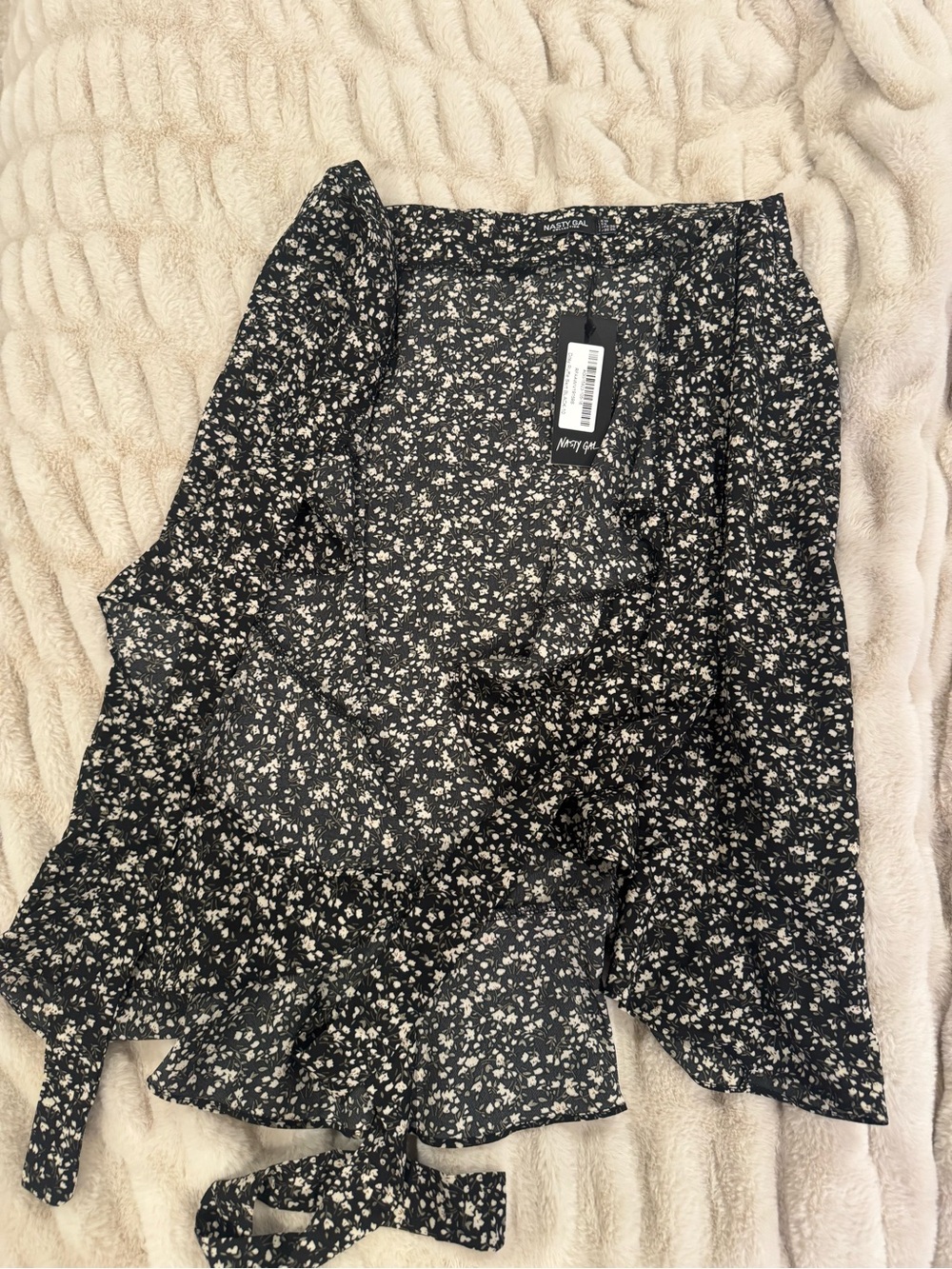 NWT Nasty Gal Tie-Waist Skirt